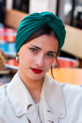 Turbans femme modulable-Cubaine FORET- Indira de paris