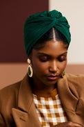 Turbans femme modulable - CUBAINE FORET - Indira de paris