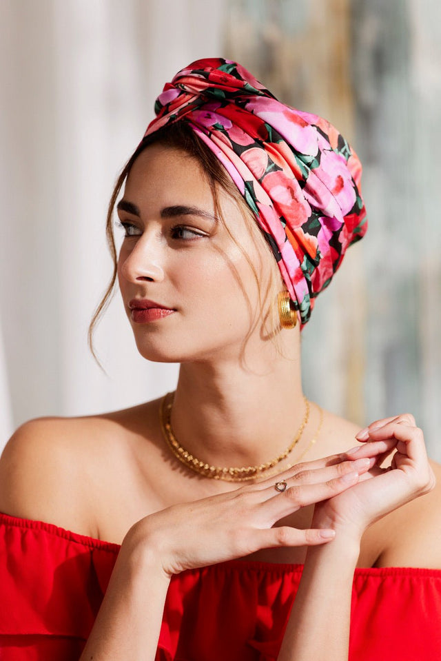 Turbans femme modulable - CUBAINE GABRIELLA - Indira de paris