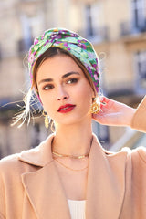 Turbans femme modulable - CUBAINE KIRSTEN - Indira de paris