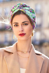 Turbans femme modulable - CUBAINE KIRSTEN - Indira de paris