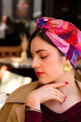 Turbans femme modulable - CUBAINE LEÏLA - Indira de paris