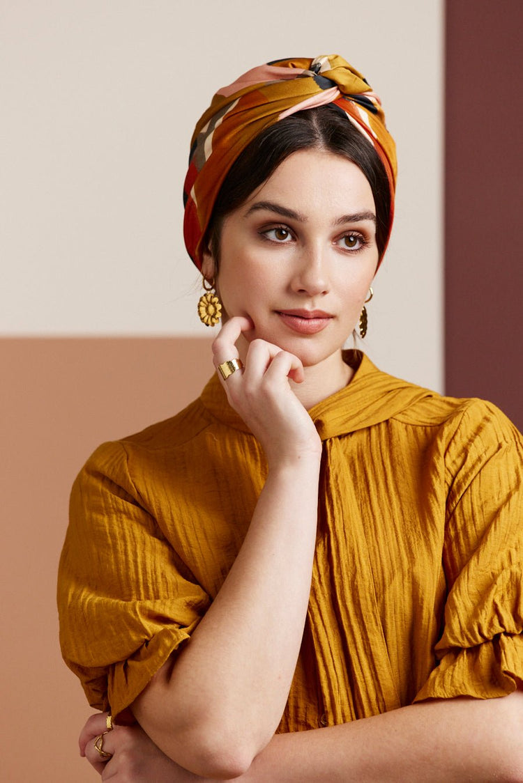 Turbans femme modulable - CUBAINE MALIA - Indira de paris