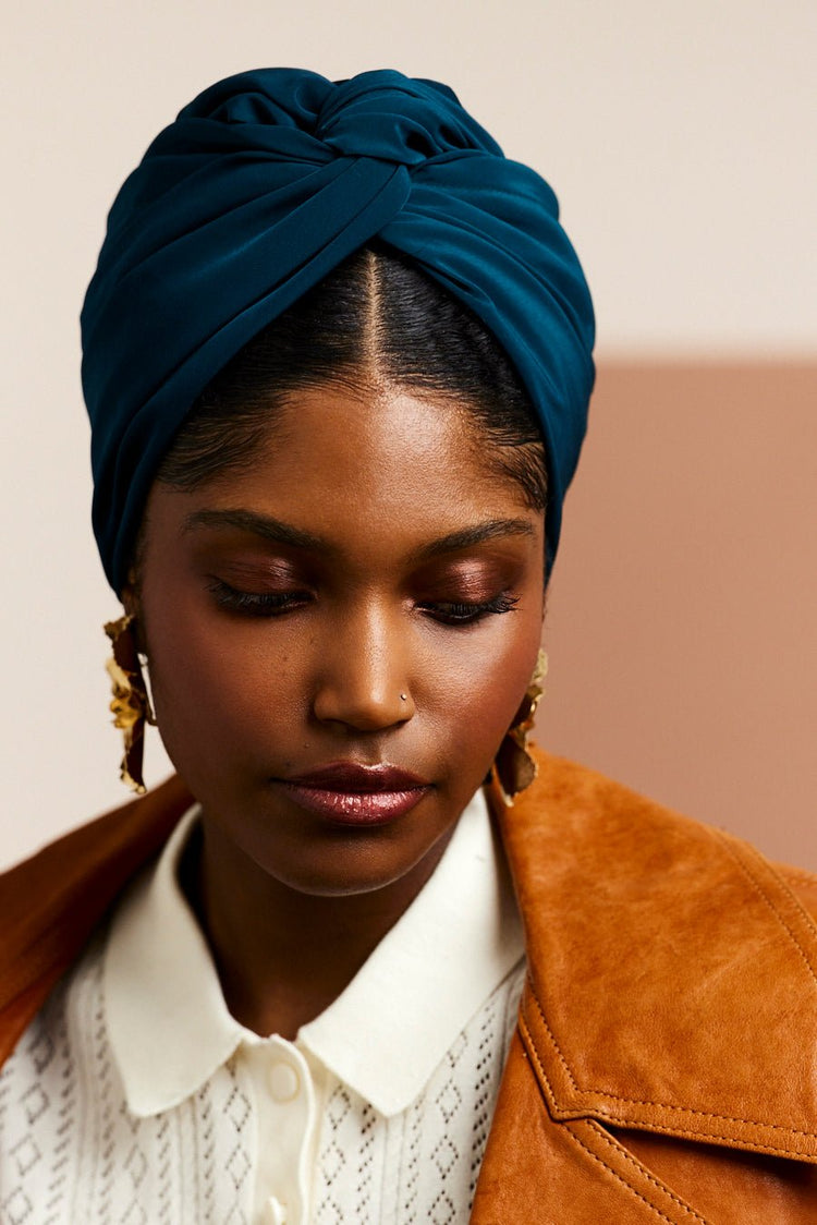 Turbans femme modulable - CUBAINE PERSAN - Indira de paris