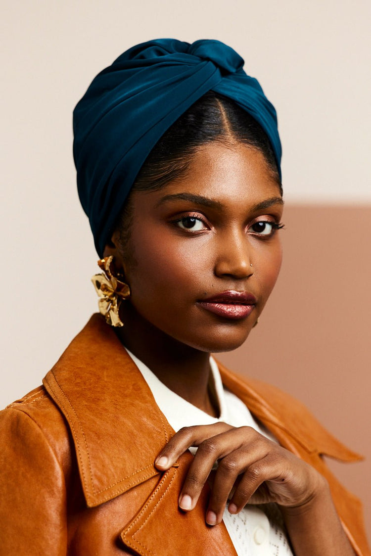 Turbans femme modulable - CUBAINE PERSAN - Indira de paris