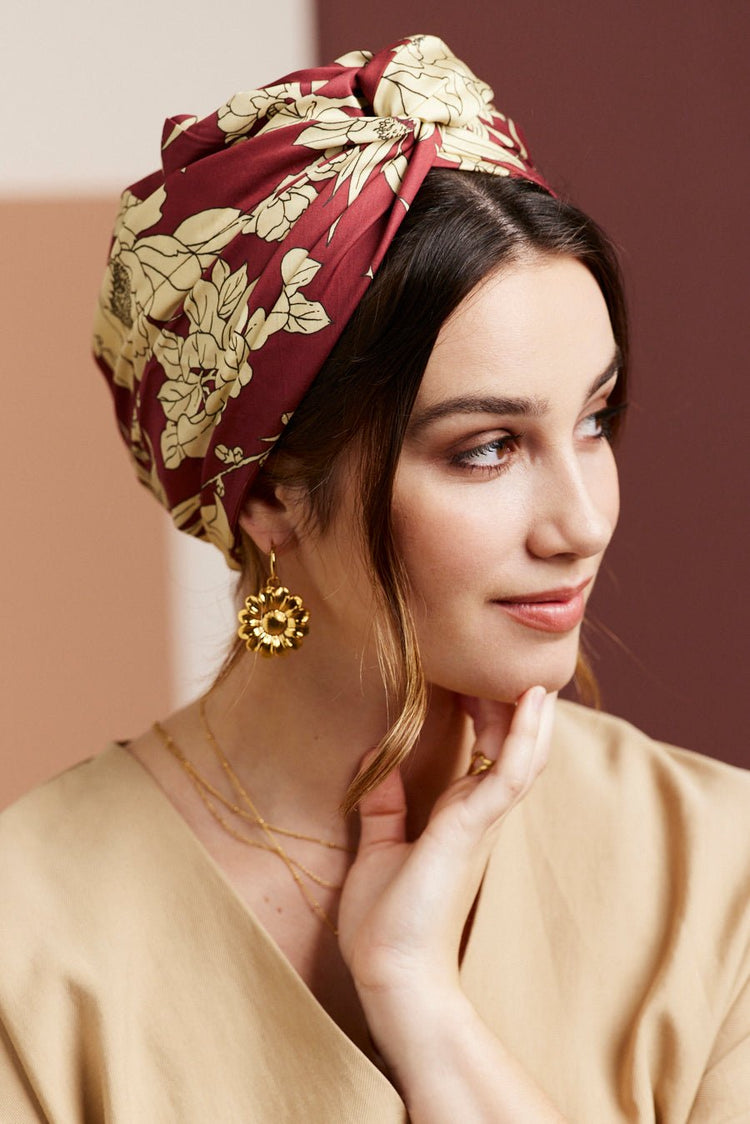 Turbans femme modulable - CUBAINE SABRINA - Indira de paris