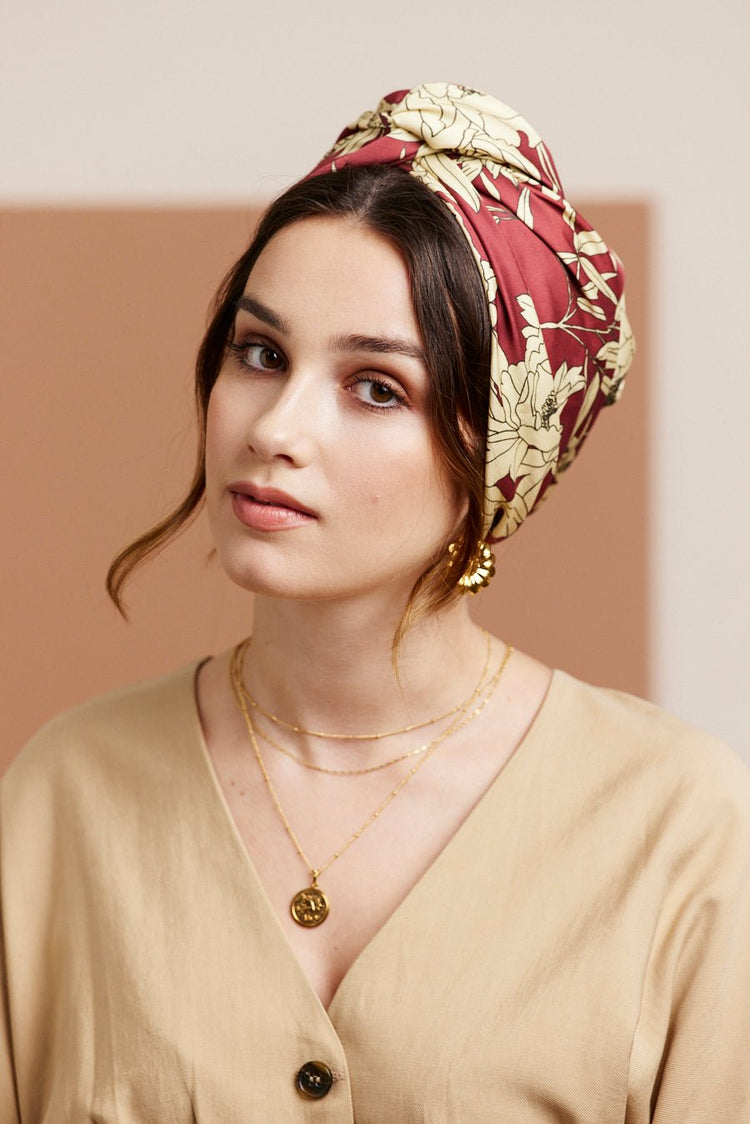 Turbans femme modulable - CUBAINE SABRINA - Indira de paris