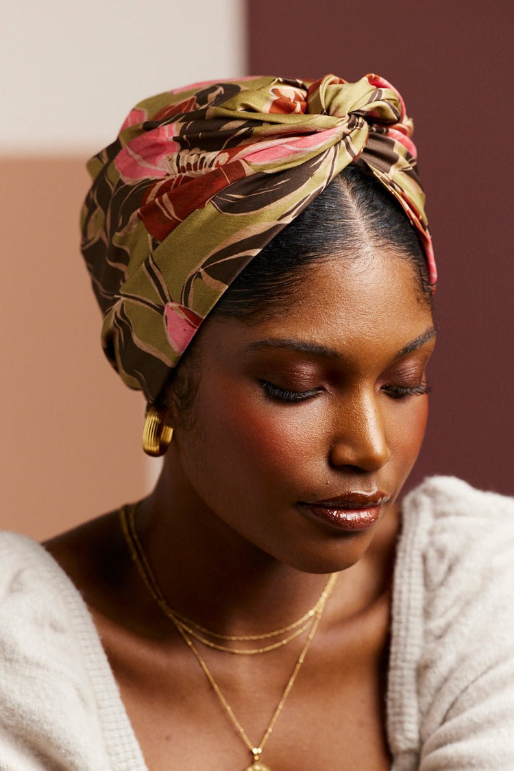 Turbans femme modulable - CUBAINE ZAHARA - Indira de paris