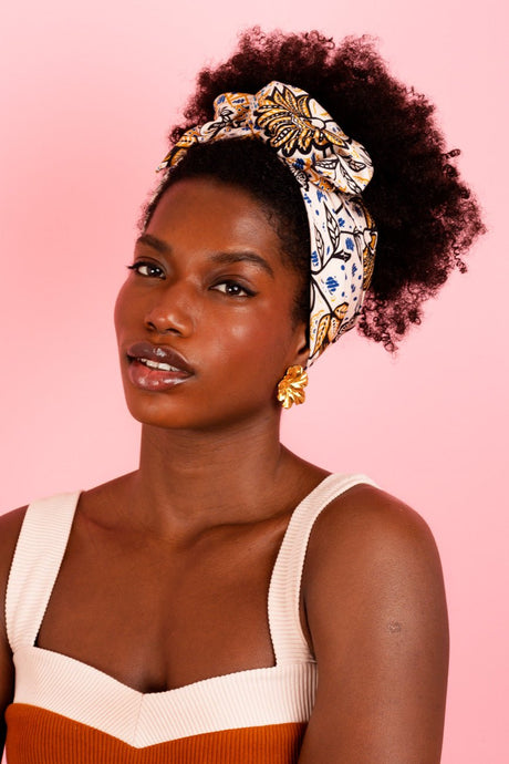 Bandeau cheveux femme fil métal-FLEXBAND OUMOU- Indira de paris