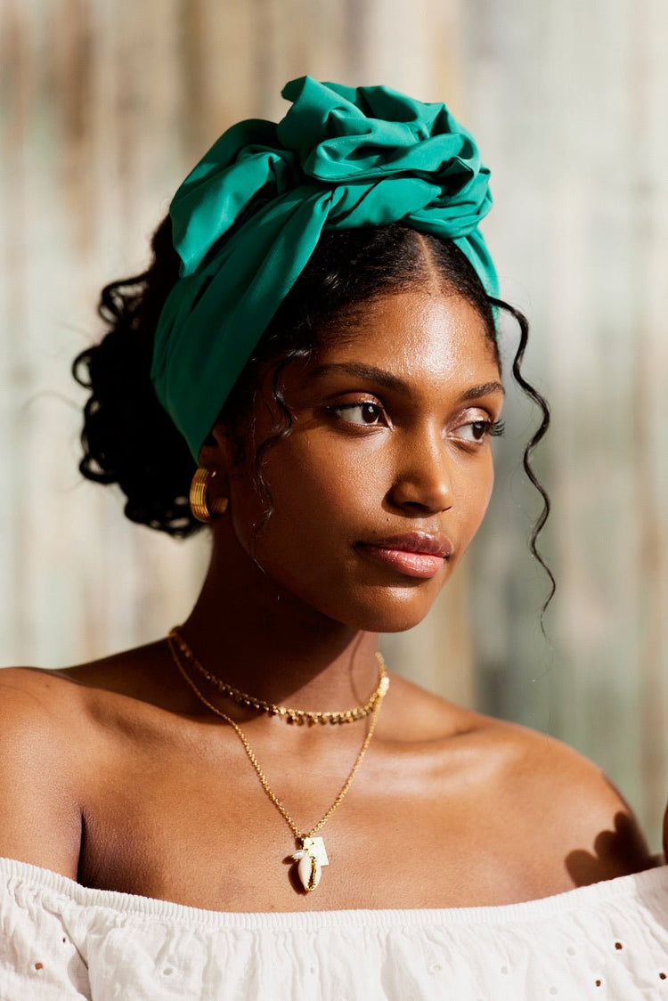 Bandeau cheveux femme fil métal - HEADBAND FLEXIBLE - Flexband Aqua - Indira de paris