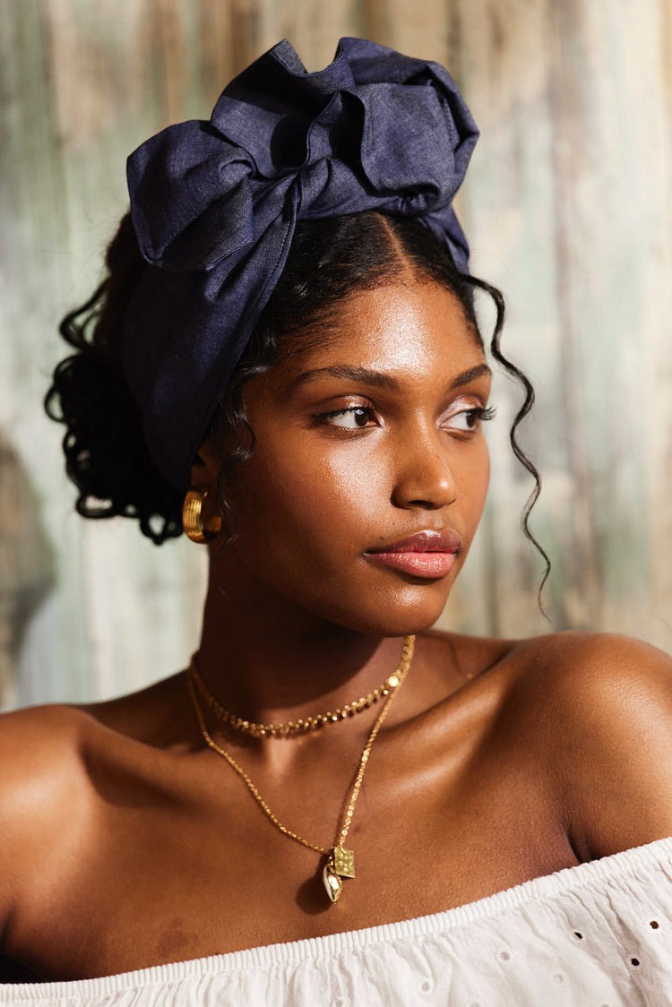 Bandeau cheveux femme fil métal - HEADBAND FLEXIBLE - Flexband JANE BRUT - Indira de paris