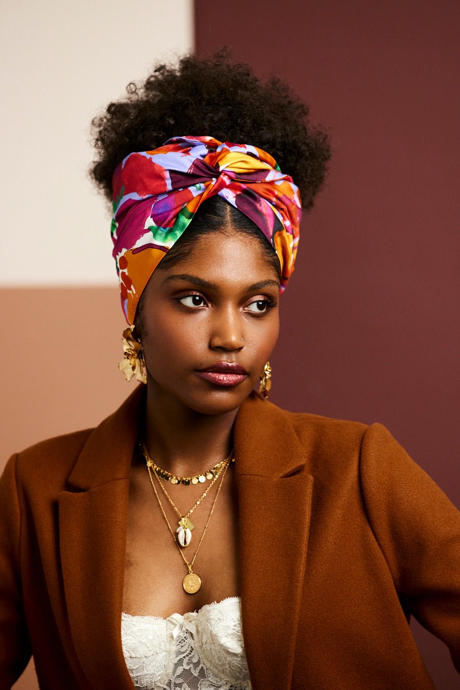 Bandeau cheveux femme fil métal - MINI FLEXBAND ANAIS - Indira de paris