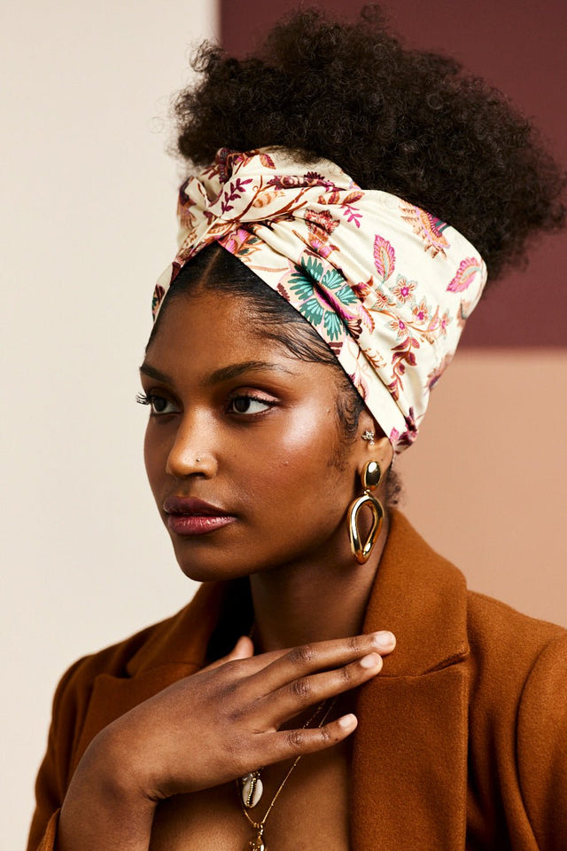 Bandeau cheveux femme fil métal - MINI FLEXBAND EDWINA - Indira de paris