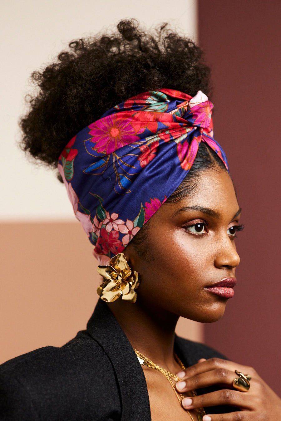 Bandeau cheveux femme fil métal - MINI FLEXBAND HORTENSIA - Indira de paris