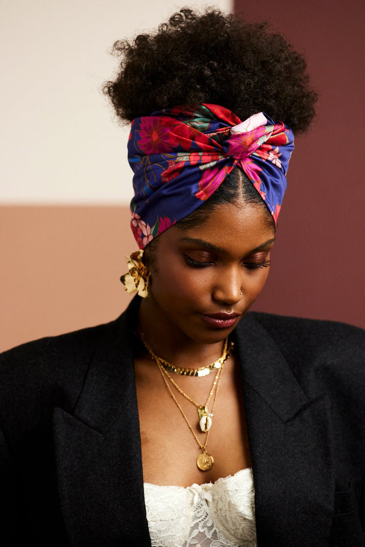 Bandeau cheveux femme fil métal - MINI FLEXBAND HORTENSIA - Indira de paris