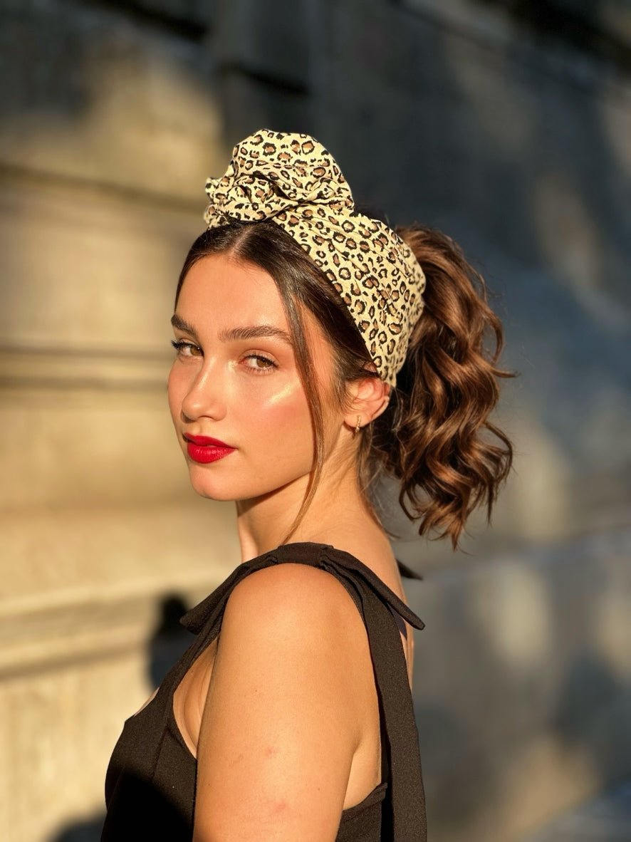 Bandeau cheveux femme fil métal - MINI FLEXBAND NINA - Indira de paris