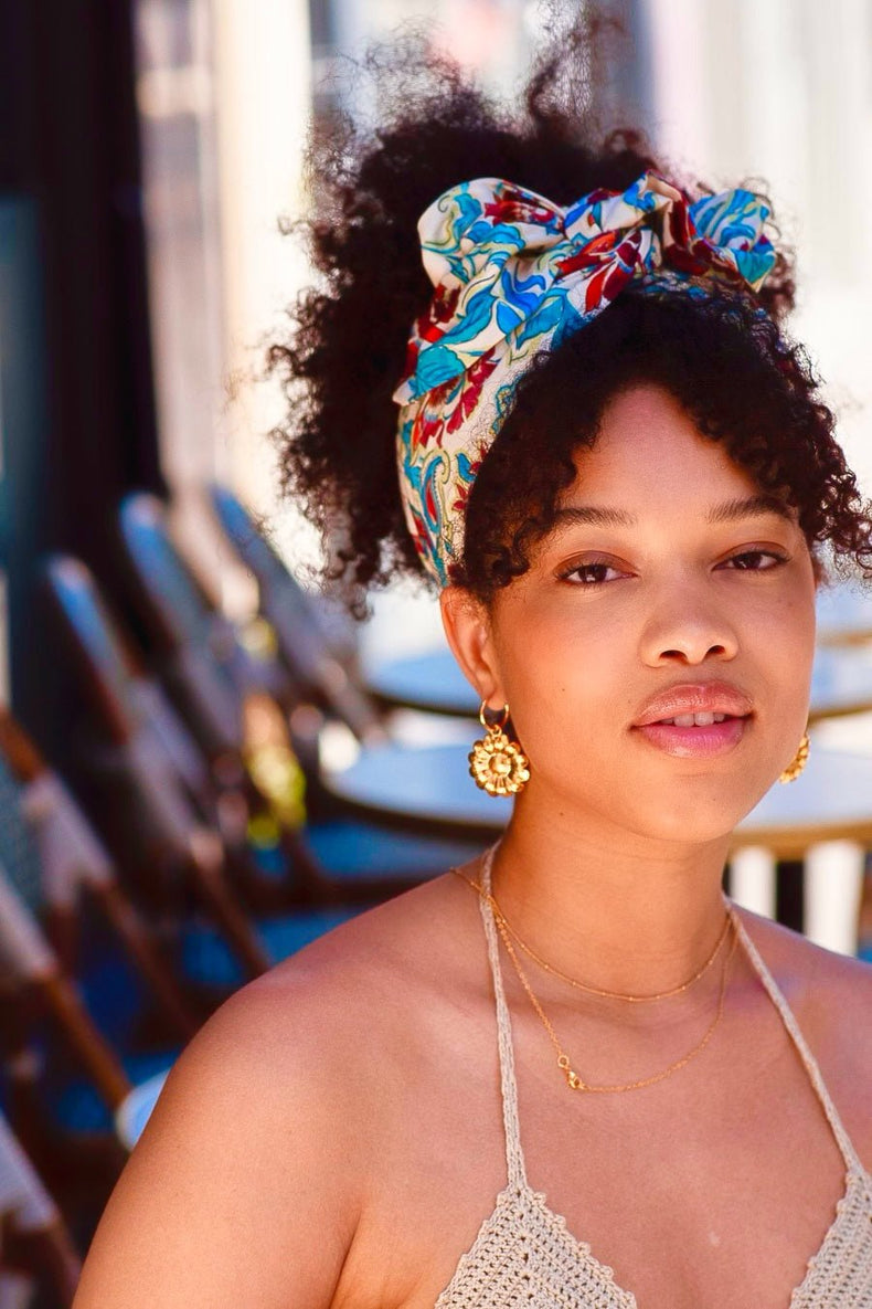 Bandeau cheveux femme fil métal - MINI FLEXBAND PRUDENCE - Indira de paris