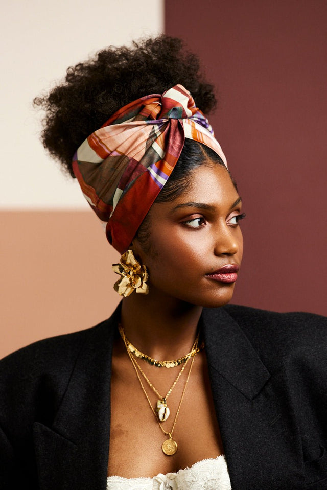 Bandeau cheveux femme fil métal - MINI FLEXBAND SAM - Indira de paris