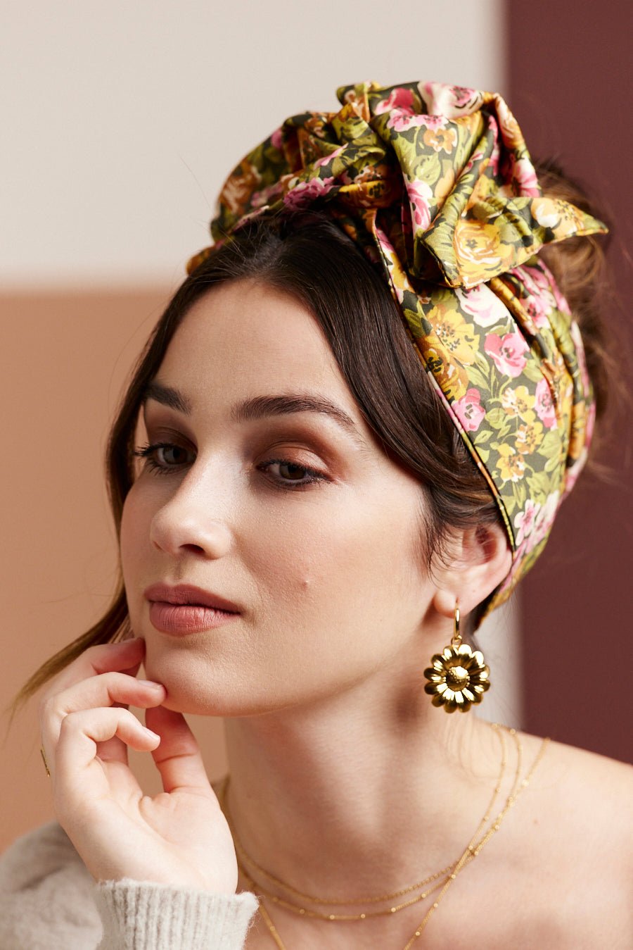 Bandeau cheveux femme fil métal - MINI FLEXBAND SOPHIE - Indira de paris