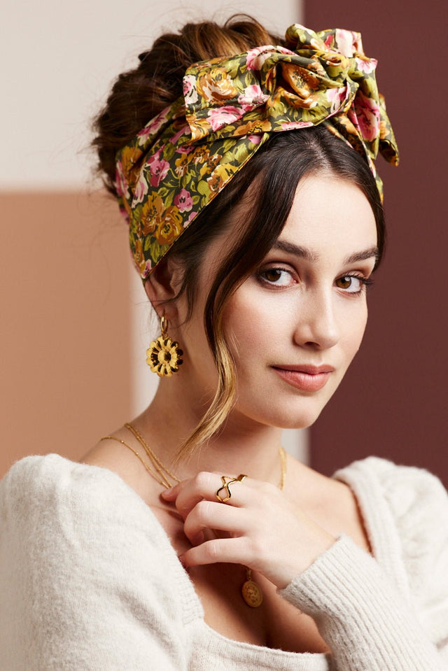 Bandeau cheveux femme fil métal - MINI FLEXBAND SOPHIE - Indira de paris