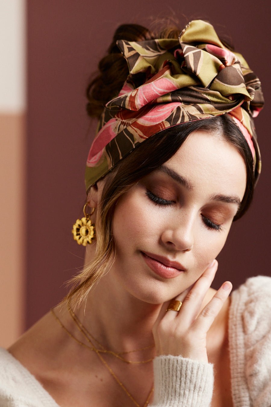 Bandeau cheveux femme fil métal - MINI FLEXBAND ZAHARA - Indira de paris