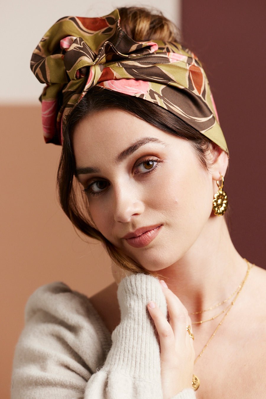 Bandeau cheveux femme fil métal - MINI FLEXBAND ZAHARA - Indira de paris