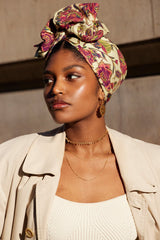 Turbans femme fil métal - NEW AFRICAINE ANJALI - Indira de paris