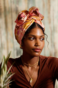 Turbans femme fil métal - NEW AFRICAINE ANNA - Indira de paris