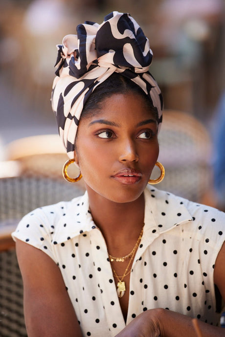 Turbans femme fil métal - NEW AFRICAINE EDA - Indira de paris