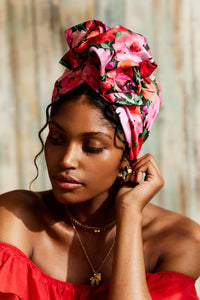 Turbans femme fil métal - NEW AFRICAINE GABRIELLA - Indira de paris