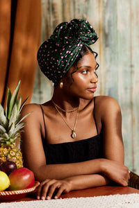 Turbans femme fil métal - NEW AFRICAINE SABINE - Indira de paris