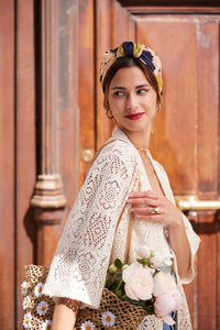 Foulard cheveux femme - PARISIENNE AGATHE - Indira de paris