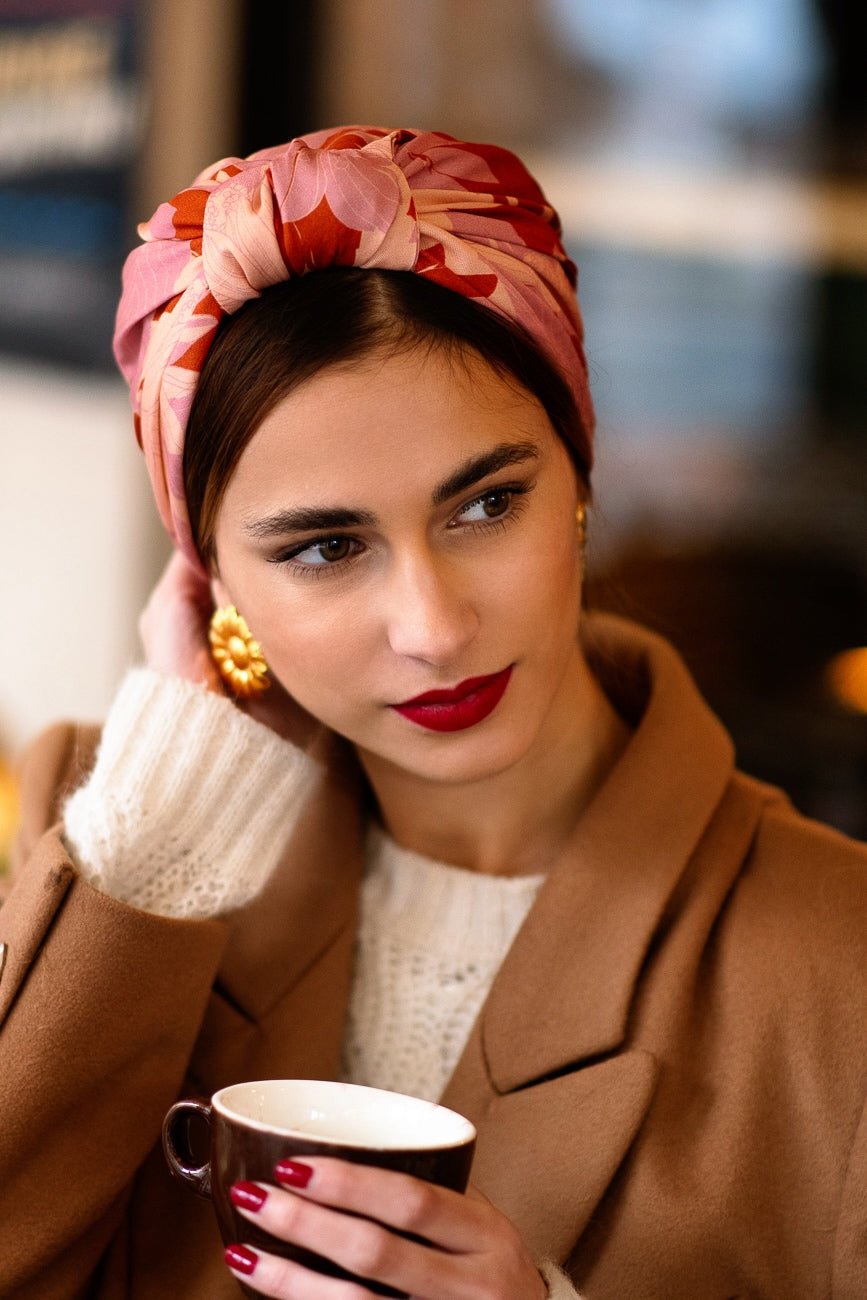 Foulard cheveux femme - PARISIENNE APOLLINE - Indira de paris