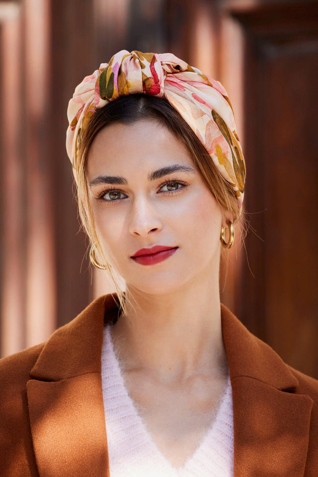 Foulard cheveux femme - PARISIENNE CONSTANCE - Indira de paris