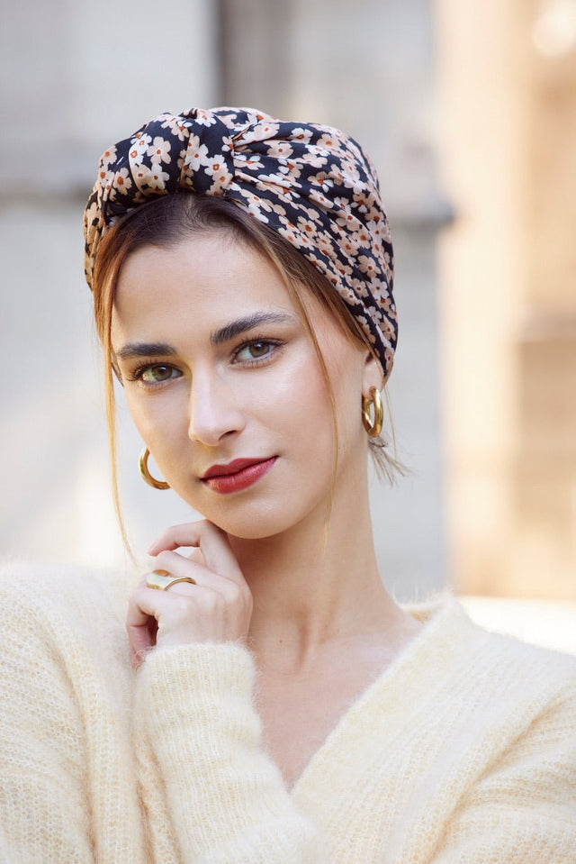 Foulard cheveux femme - PARISIENNE ELODIE - Indira de paris