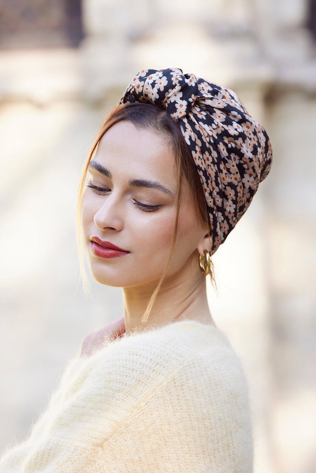 Foulard cheveux femme - PARISIENNE ELODIE - Indira de paris
