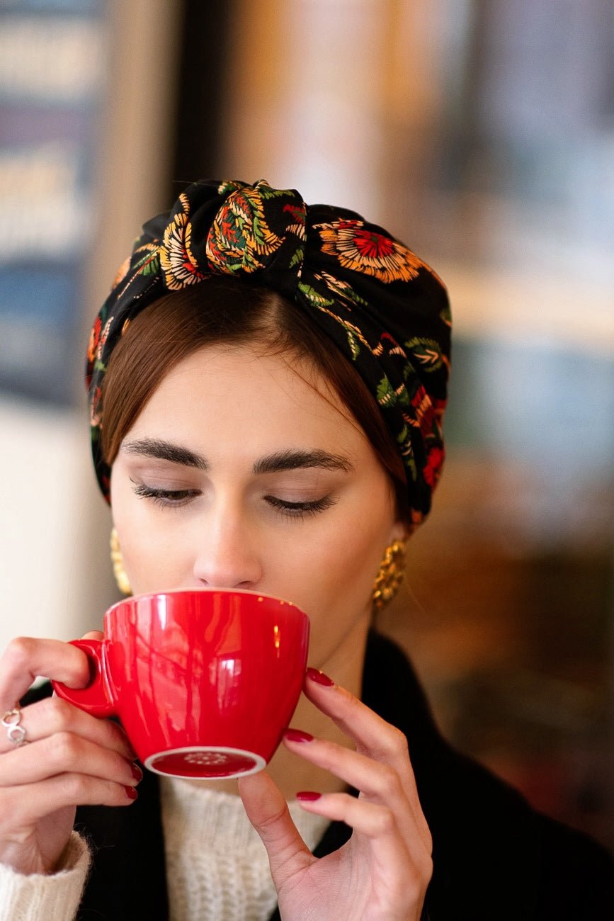 Foulard cheveux femme - PARISIENNE ISADORA - Indira de paris