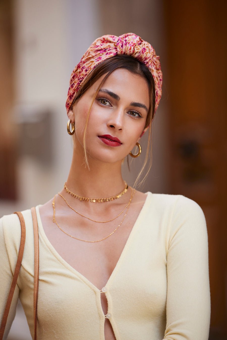 Foulard cheveux femme - PARISIENNE LILY - Indira de paris