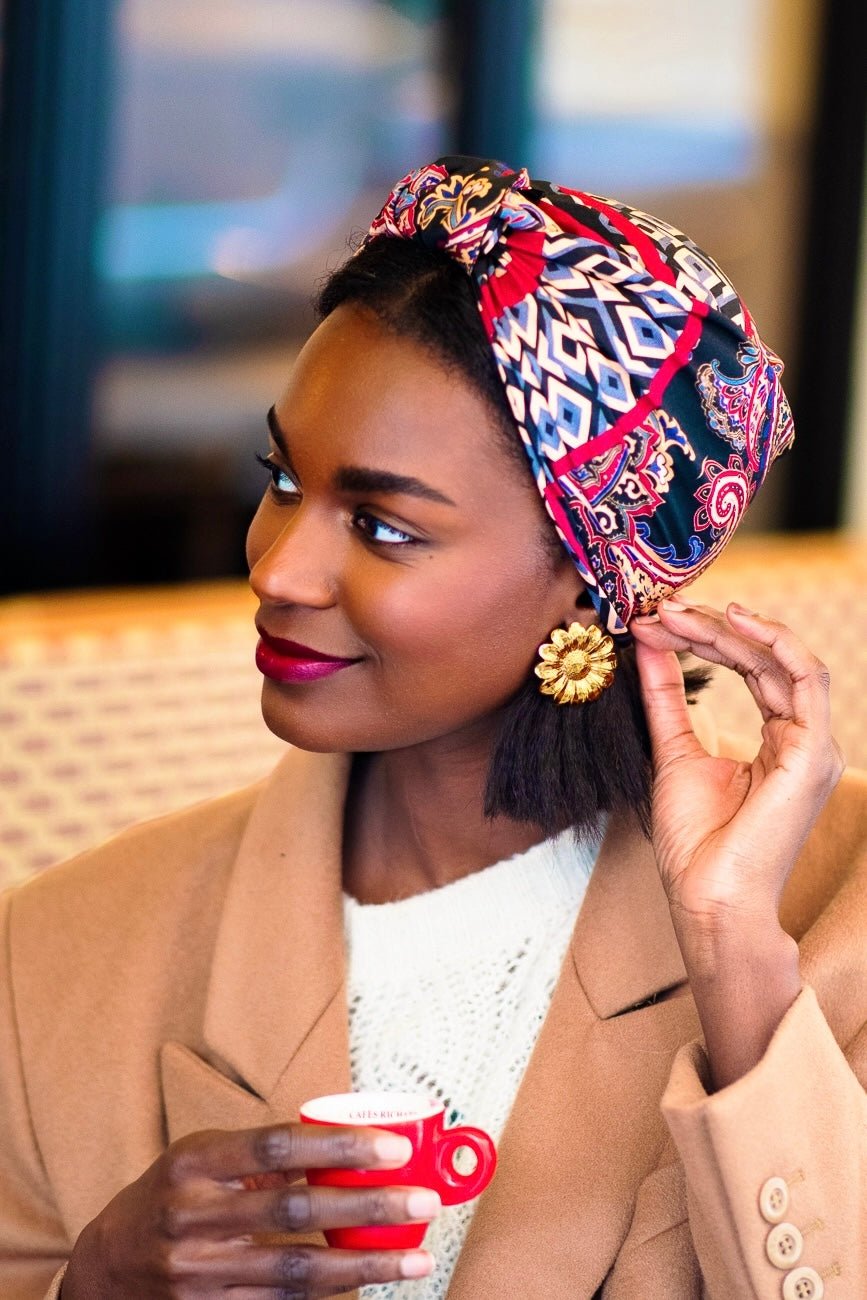 écharpe Bandeau Fichu Femme Hairband Bandeau Foulard Cheveux Femme