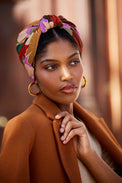 Foulard cheveux femme - PARISIENNE TESSA - Indira de paris