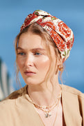Turbans femme modulable-TURBAN CUBAINE MANON- Indira de paris