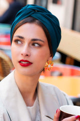 Turbans femme modulable-TURBAN - Cubaine PERSAN- Indira de paris