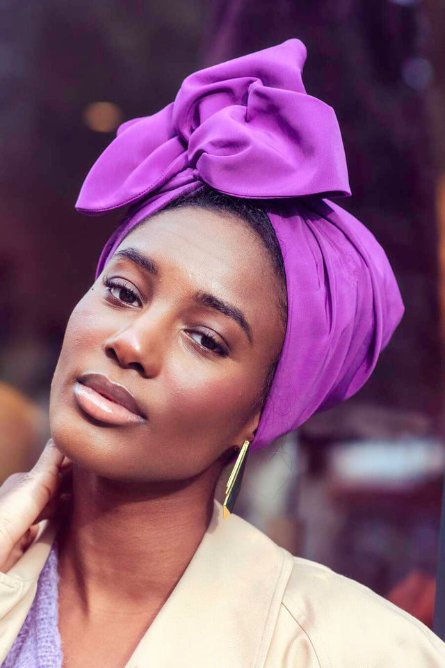 Turban AFRICAN ULTRA VIOLET