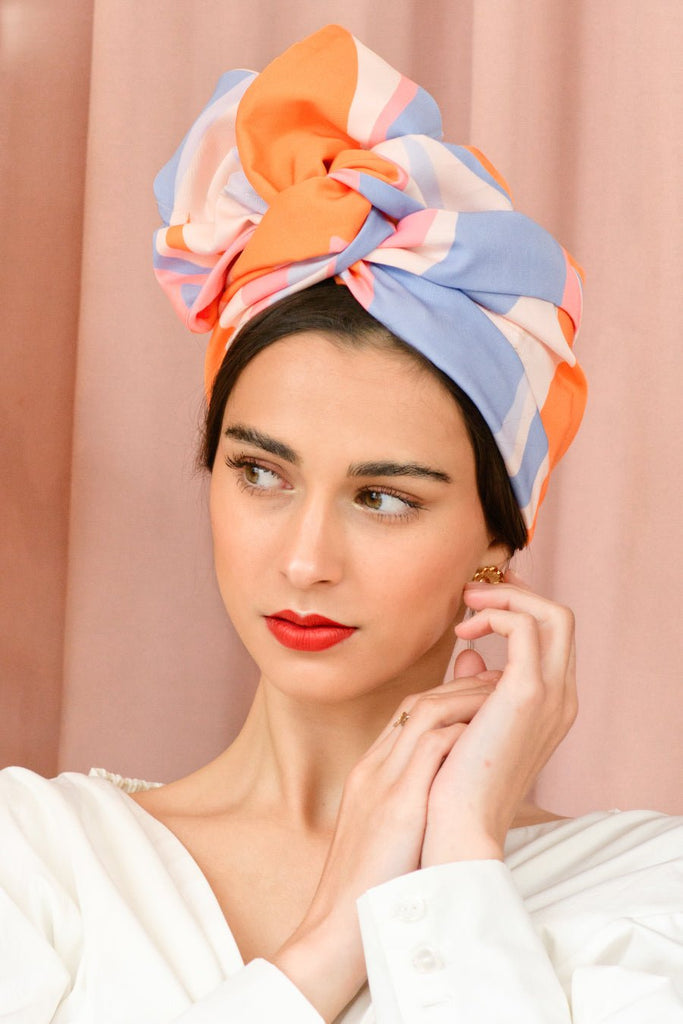 Turbans complets flexibles-AFRICAINE ANN- Indira de paris