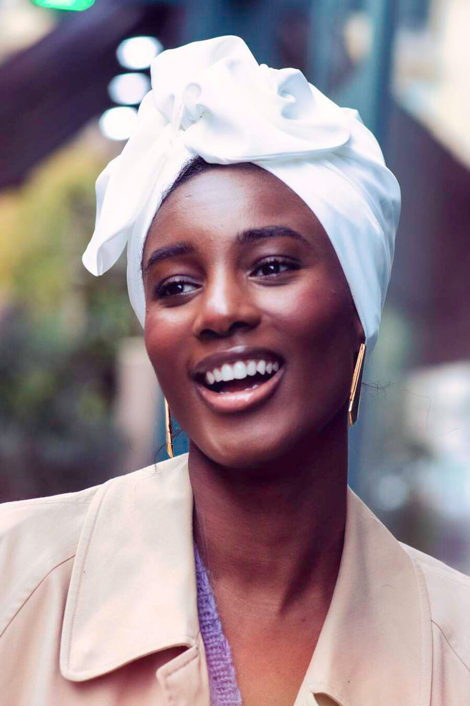 Turbans complets flexibles-AFRICAINE IVOIRE- Indira de paris