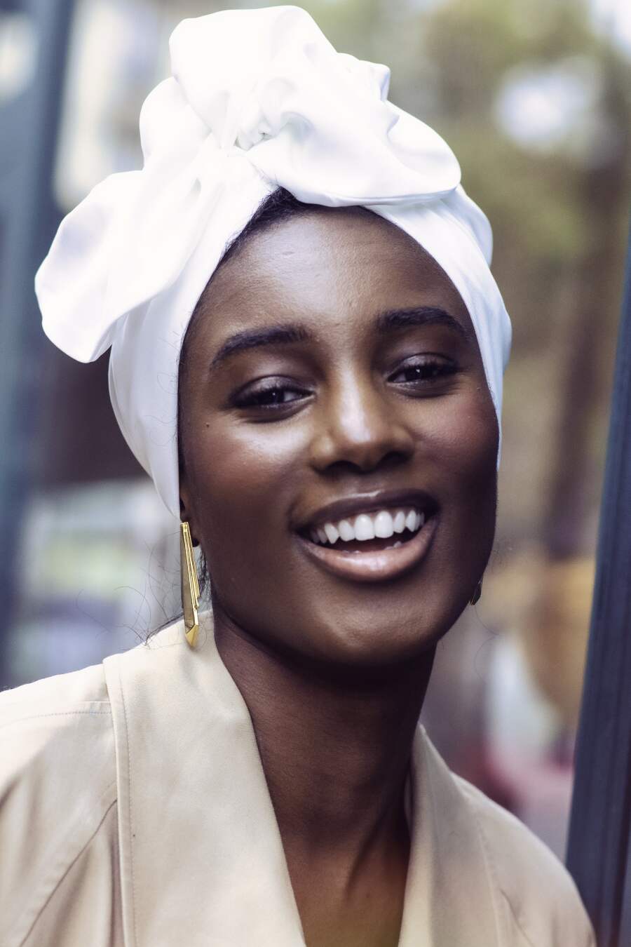 Turbans complets flexibles-AFRICAINE IVOIRE- Indira de paris