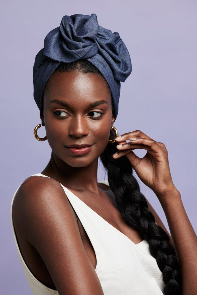 Turbans complets flexibles-Africaine JANE BRUT- Indira de paris