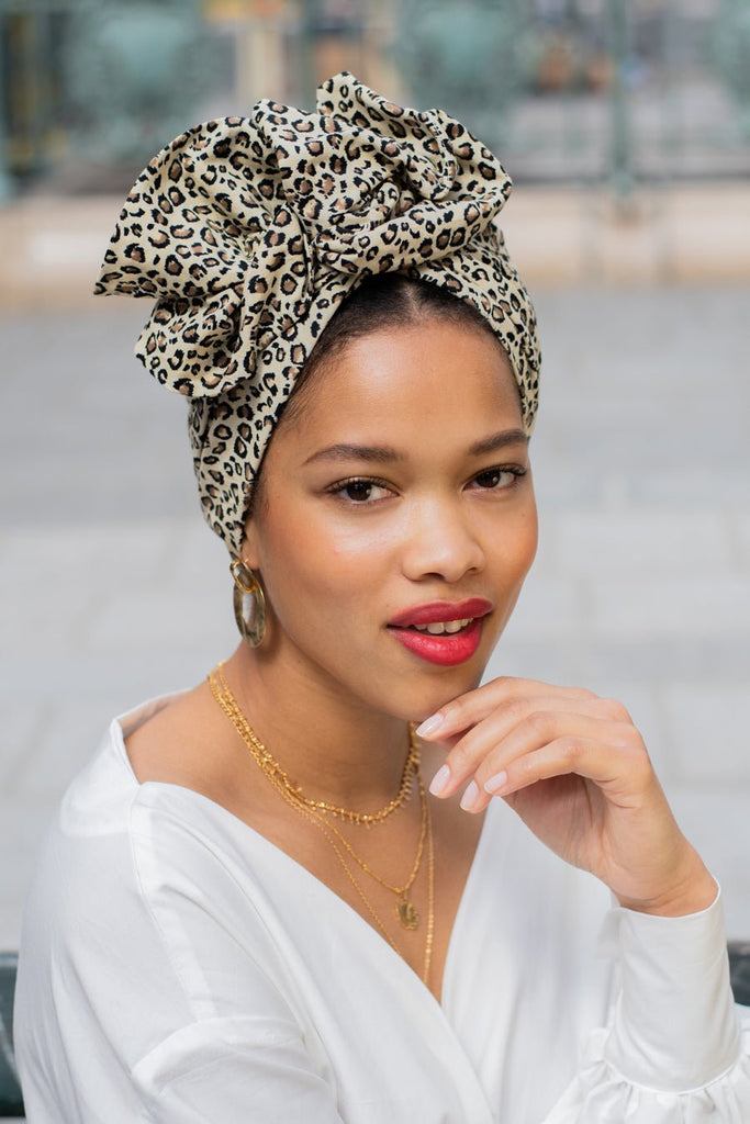 Turbans complets flexibles-Africaine NINA- Indira de paris