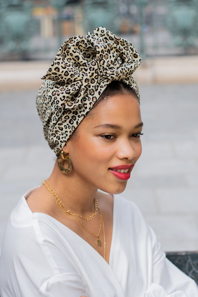 Turbans complets flexibles-Africaine NINA- Indira de paris