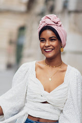 Turbans complets flexibles-Africaine Pétale- Indira de paris